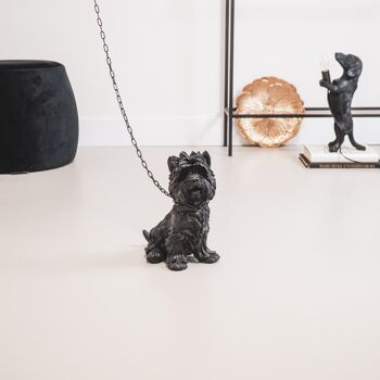 Chien HV Terrier - Noir - 22,5x16,5x27,5 cm 5