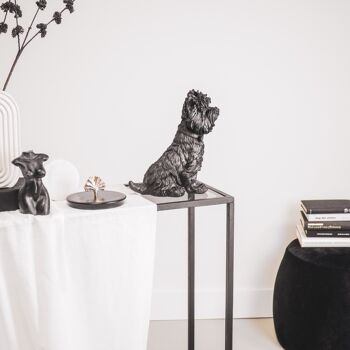 Chien HV Terrier - Noir - 22,5x16,5x27,5 cm 6