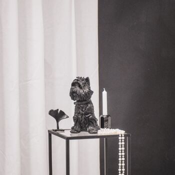 Chien HV Terrier - Noir - 22,5x16,5x27,5 cm 7