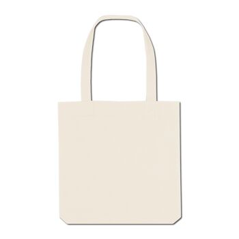 Tote Bag Imprimé Parisienne Teckel / baignoire - Ecru 2