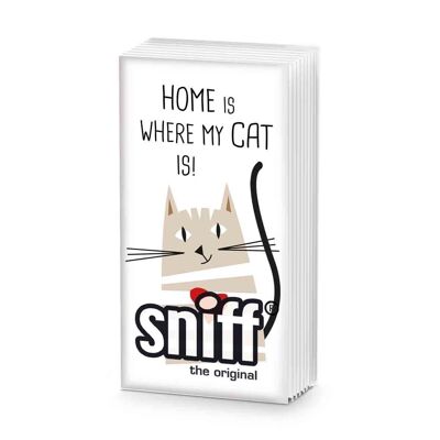 Home Cat Sniff Tissue