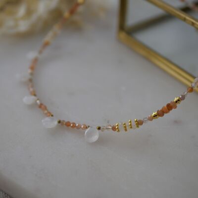 Harsha sunstone necklace