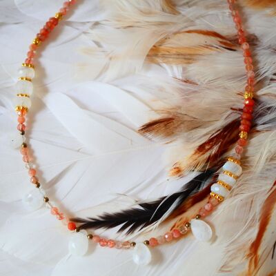 Collar de piedra solar Harsha