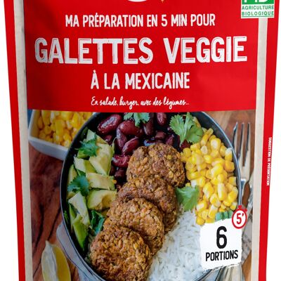 BIO-Gemüse-Galette-Zubereitung – MEXIKANISCH
