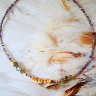 Collana di ametista Elakshi