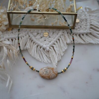 Fossil Coral Shakti Necklace