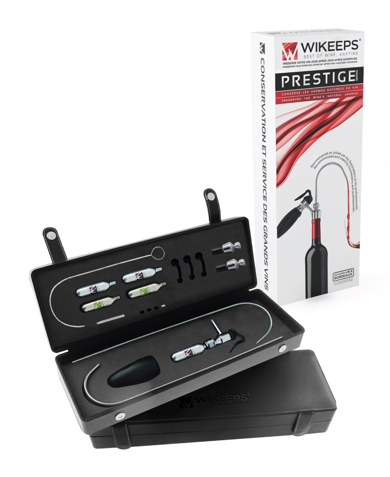 Coffret Prestige 2 bouteilles Wikeeps