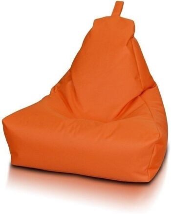 Pouf enfant 70 cm orange