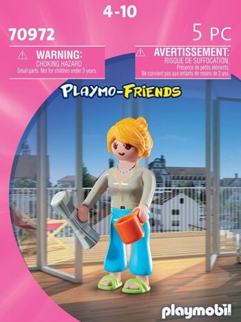 Playmobil 70972 - Jeune Femme et Journal 1