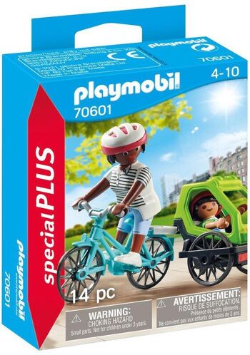 Playmobil 70601 - Cyclistes Maman et Enfant SPE+ 1