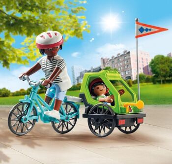 Playmobil 70601 - Cyclistes Maman et Enfant SPE+ 2