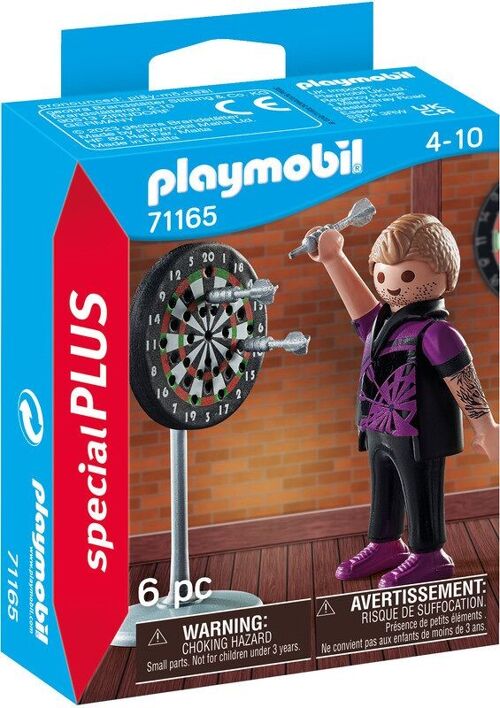 Playmobil 71165 - Joueur de Fléchettes SPE+