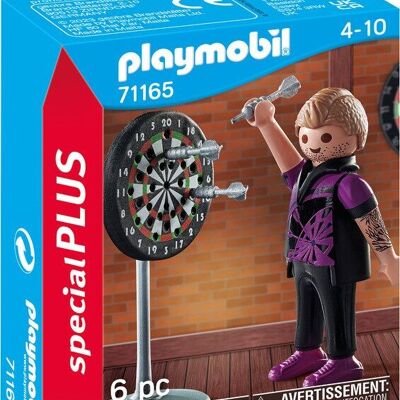 Playmobil 71165 - Joueur de Fléchettes SPE+