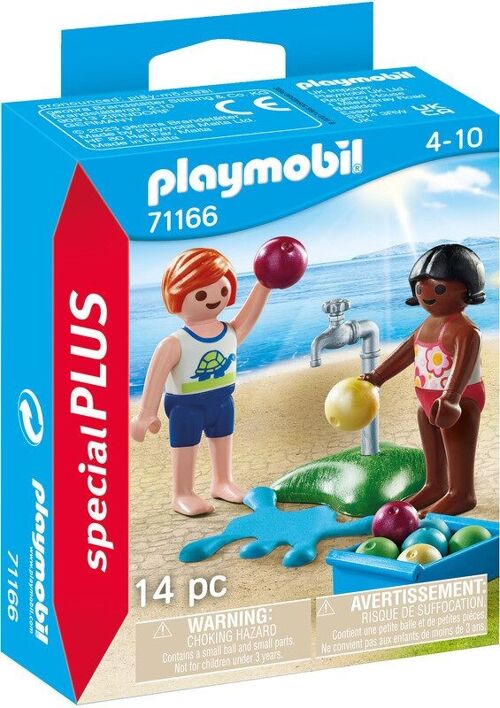 Playmobil 71166 - Enfants avec Ballons d'Eau SPE+
