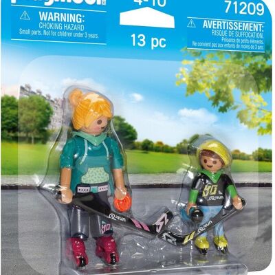 Playmobil 71209 - Joueurs de Roller Hockey