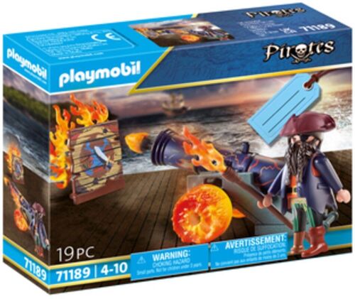 Playmobil 71189 - Pirate et Canon de Feu