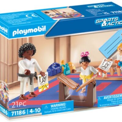 Playmobil 71186 - Set regalo per allenamento di karate