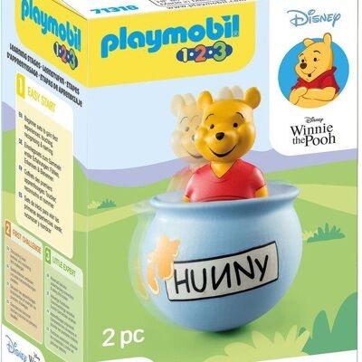 Playmobil 71318 - Vaso di miele Winnie e Culbuto 1.2.3