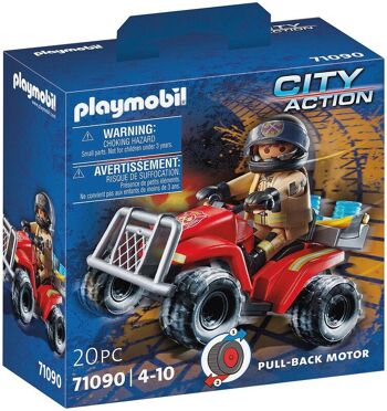 Playmobil 71090 - Pompier et Quad 1