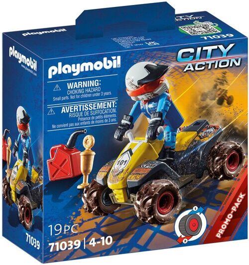 Playmobil 71039 - Pilote et Quad