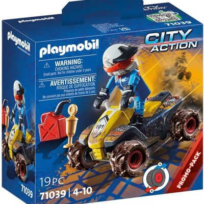 Playmobil 71039 - Piloto y Quad