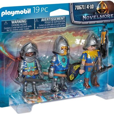 Playmobil 70671 - 3 Knights Novelmore