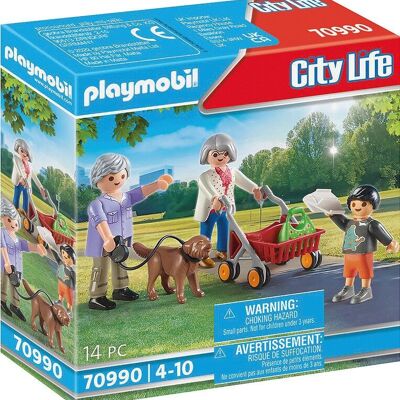 Playmobil 70990 - Grandparents with Grandson