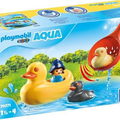 Playmobil 70271 - Familia Patos y Niños 1.2.3