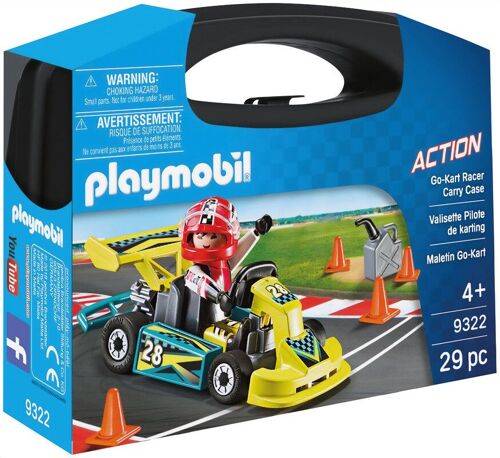 Playmobil 9322 - Valisette Go Kart Racer