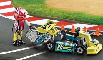 Playmobil 9322 - Valisette Go Kart Racer 2