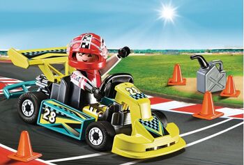 Playmobil 9322 - Valisette Go Kart Racer 3