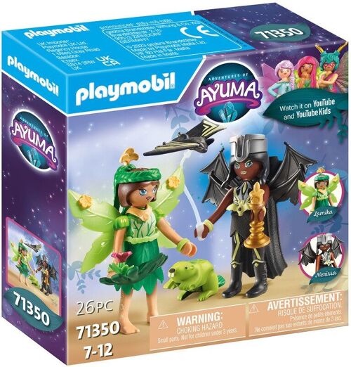Playmobil 71350 - Forest et Bat Fairies