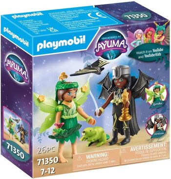 Playmobil 71350 - Forest et Bat Fairies 1