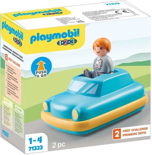 Playmobil 71323 - Enfant avec Voiture 1.2.3