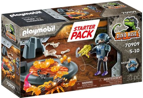 Playmobil 70909 - Starter Pack Agent et Scorpion