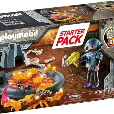 Playmobil 70909 - Starter Pack Agent et Scorpion