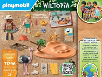 Playmobil 71296 - Explorateurs et Nid d'Autruche 2