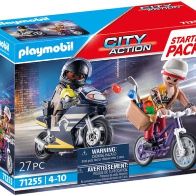 Playmobil 71255 - Starter Pack Agent et Voleur
