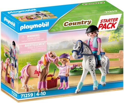 Playmobil 71259 - Starter Pack Cavaliers et Chevaux