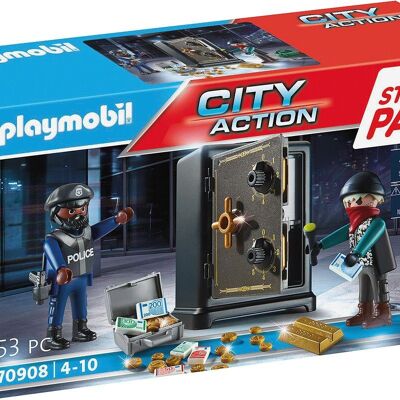 Playmobil 70908 – Starterpaket „Polizist und Einbrecher“.