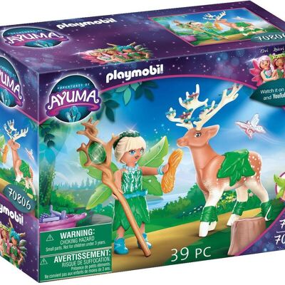 Playmobil 70806 - Forest Fairy and Enchanted Animal