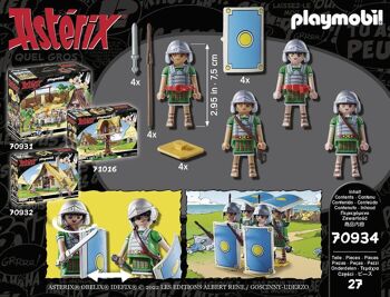 Playmobil 70934 - Légionnaires Romains Astérix 2