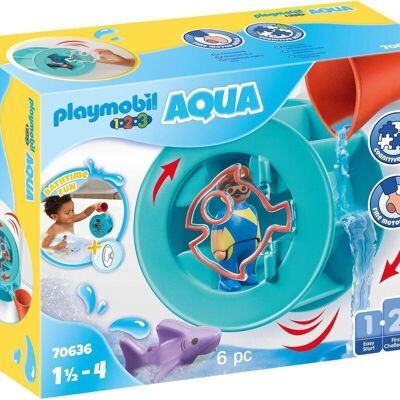 Playmobil 70636 - Wasserrad und Hai