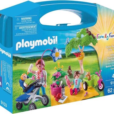 Playmobil 9103 - Valigia da picnic in famiglia