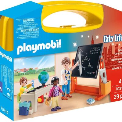 Playmobil 70314 - Valigia scolastica