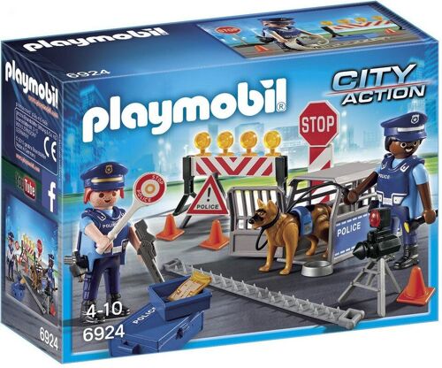 Playmobil 6924 - Barrage de Police