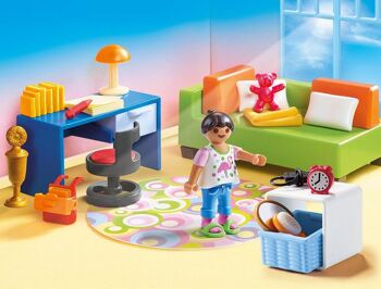 Playmobil 70209 - Chambre Enfant avec Canapé-Lit 3