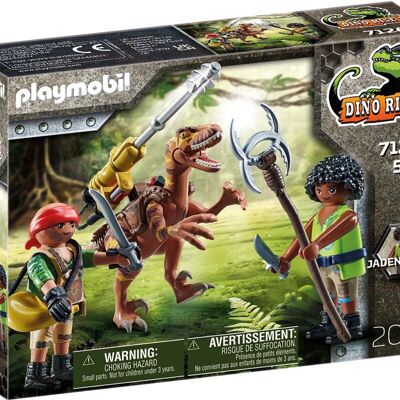 Playmobil 71264 - Deinonychus y los Guerreros