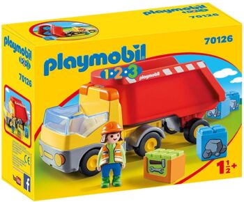 Playmobil 70126 - Camion Benne 1.2.3 1