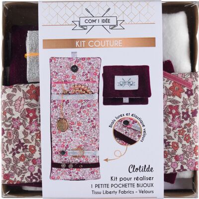 Small jewelry pouch kit | Clotilde